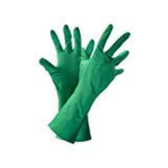 33cm Long Chemical-Resistant Nitrile Safety Gloves (0.45 mm)