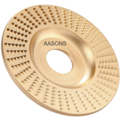 4" Flat Rasp Carving Wheel for Angle Grinder