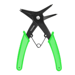 2-in-1 Multi-Directional Circlip & Interchangeable Snap Ring Pliers (10–40mm)