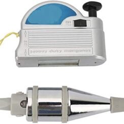 Magnetic Plumb Bob | Vertical Measuring Tool with Hanging Wire (6 m, 400 g)