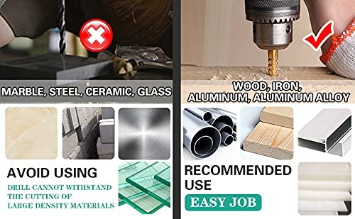 6-Piece Titanium Coated HSS Twist Drill & Side Cutting Bit Set (3x8 mm) - Image 5