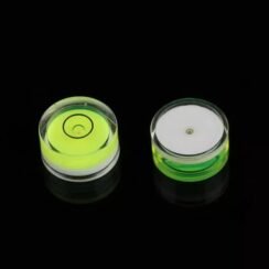 3 Pieces, 12mm Diameter Spirit Level Bullseye Micro Button Level