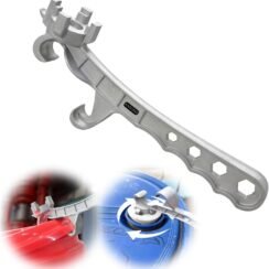 4-in-1 Drum Wrench & Bucket Lid Opener (2? & ?? Bung Compatible)