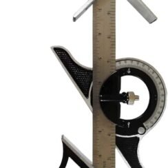 12 Inch Combination Square with Protractor, Center Head, Level, Ruler and Handle