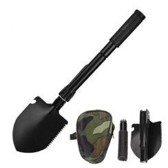 Folding Camping Shovel with Cover (Multi-Function Outdoor Tool)