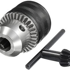 Heavy Duty 10mm Drill Chuck With Key Capacity 1.5-10mm, 3/8 Inch Female Thread 24 UNF