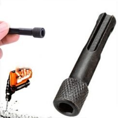 SDS+ Socket Adapter with Magnetic Bit Holder (6.35 mm)