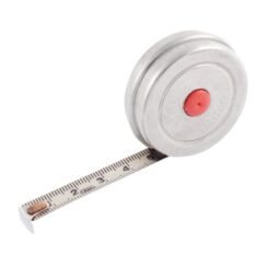 2 m Mini Measuring Tape (Pack of 3, Stainless Steel Blade)