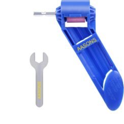 Portable Drill Bit Sharpener Powered Tool Parts Sharpening Tool Corundum Grinding Wheel for Iron-Based Drill Bits